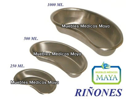 RIÑONES DE ACERO INOXIDABLE PARA HOSPITAL