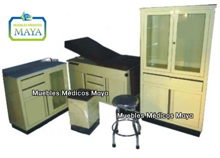 PAQUETE DE MUEBLES PARA CONSULTORIO MEDICO MODELO HAMILTON